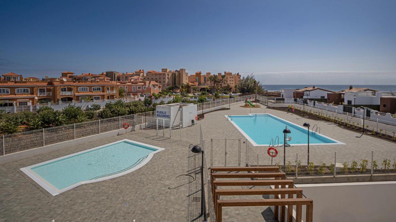 Green View Luxury Apartment: Beachfront Golf Retreat Caleta De Fuste Exterior photo